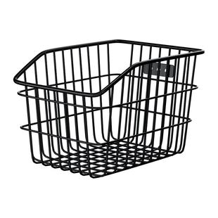 迪路仕自行车后车筐加厚山地车后座架置物筐放书包车篮筐单车专用