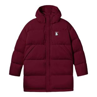 PSO Brand男装女装90绒三防防风防水连帽长款羽绒服女款宽松外套