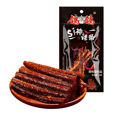 鸽鸽死神辣条28g*5包爆辣过瘾