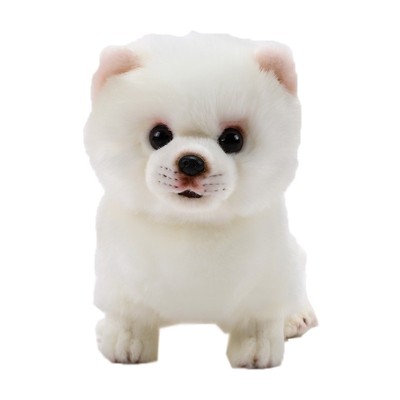 仿真抱抱布娃娃可爱儿童小白狗