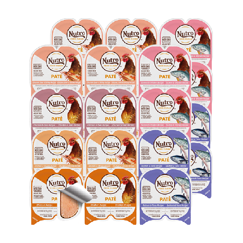 Nutro美士主食餐盒猫零食猫罐头