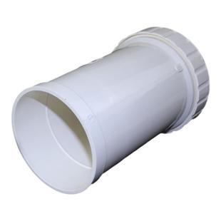 中财PVC-U排水管下水管管件 排水活接 加长伸缩节 dn50 dn75 dn11