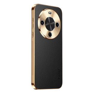 适用华为麦芒30手机壳智选芒麦30荔枝纹5G保护套合金镜头TYH641M全包防摔305g三十电镀硅胶软男女新款高级感