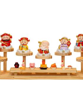 五路财神摆件礼物创意财神摆件