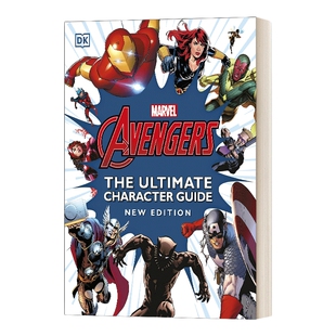 英文原版 Marvel The Avengers Character Guide New Edition 漫威 复仇者联盟人物指南 精装 英文版 进口英语原版书籍儿童外文书
