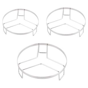 蒸架不锈钢蒸架支架屉万能蒸格笼隔水电饭锅矮脚高脚蒸锅内蒸架子