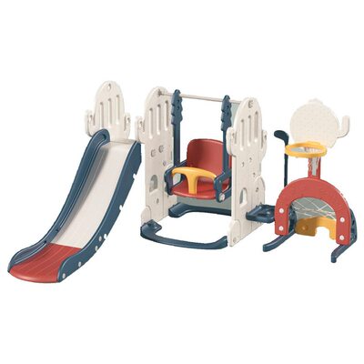 曼龙儿童室内多功能组合宝宝滑梯