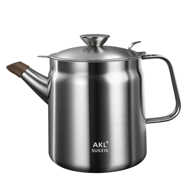 德国316L不锈钢翻盖滤油壶储油罐