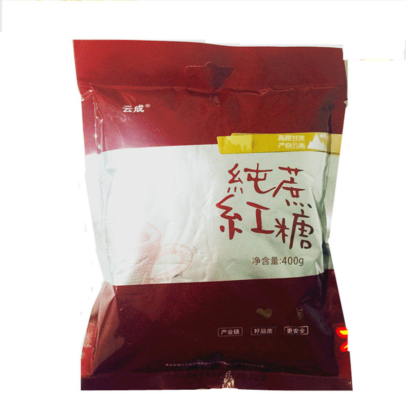 云成400g*6袋高原土红糖