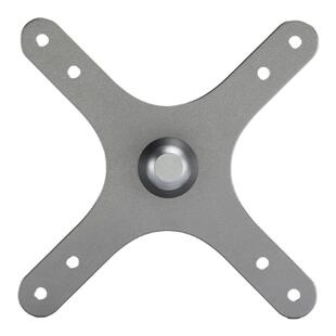 便携屏iPad平板VESA支架转接板75*75孔距铝合金万向17mm通用球头