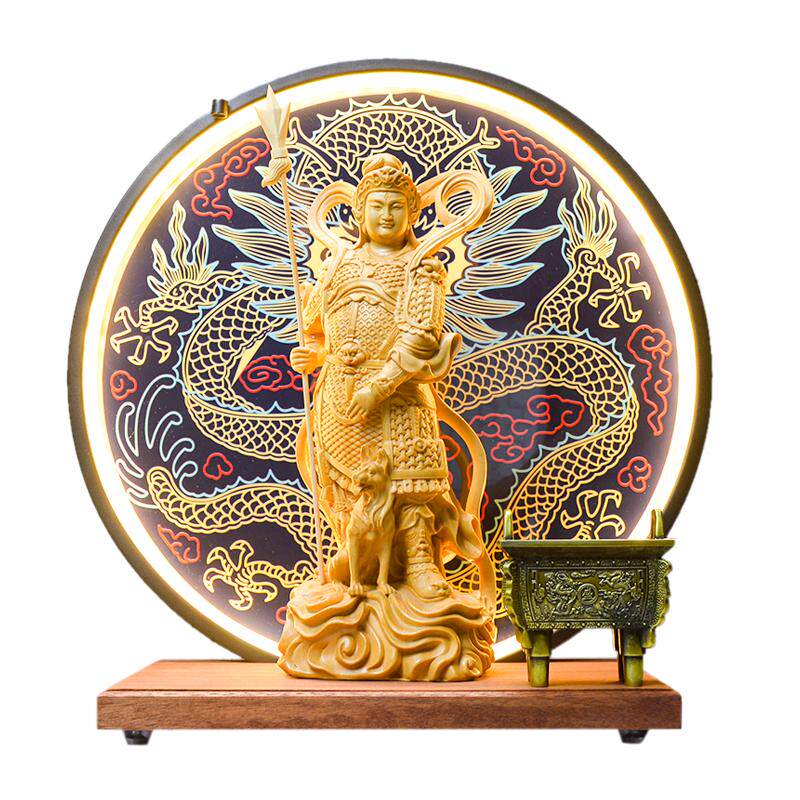 经典二郎显圣真君像家居摆件