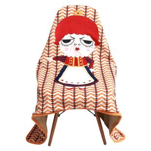 carihome余生请多指教法兰绒毛毯办公室午休沙发盖毯秋冬午睡毯子