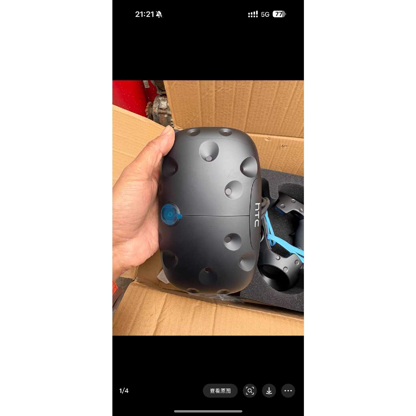 【议价-可维修】手柄 HTCVIVEVR套装 包含头显 两个手柄/二手均有