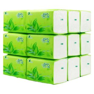 舒心抽纸香味家用实惠装整箱批卫生纸巾清香型大包餐巾擦手纸抽