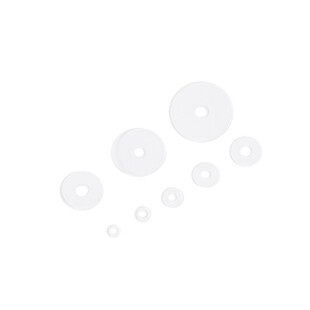 透明硅胶垫片圆形金刚蜜蜡玉石朱砂水晶手串隔片diy手链珠子隔垫