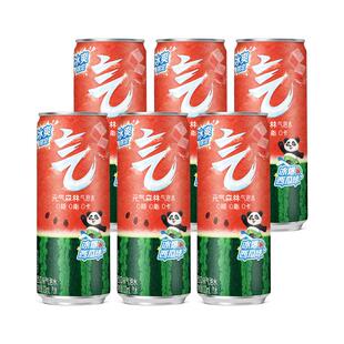【周翊然同款】元气森林冰爆西瓜味气泡水330ml*6罐百搭调饮饮料