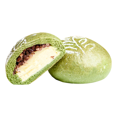 周建生抹茶奶酪麻薯红豆手工欧包