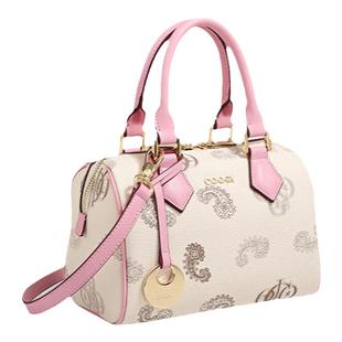 COOGI包包女新款2025轻奢高级感手提包单肩斜挎包保龄球包小方包