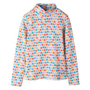 女童打底衫秋冬2025新款儿童高领加绒厚保暖上衣半内搭打底衣长袖