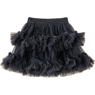 女童网纱tutu半身裙宝宝百褶蛋糕裙短裙裤儿童蓬蓬裙子春秋冬季