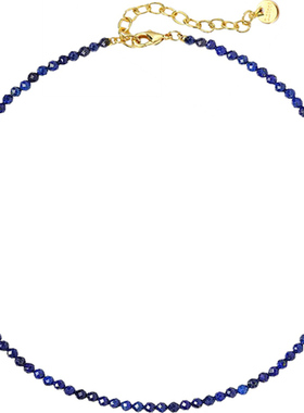 不掉色高级青金石项链