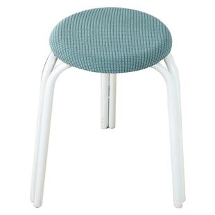 圆凳套罩圆形全包吧台凳子套圆转椅套椅子套美容美发店圆坐垫椅套