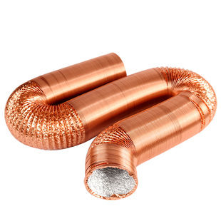 韩式烤肉加厚铝箔管排烟软管吸油烟机排风管伸缩管通风管道配件