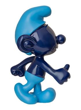 半然蓝精灵树脂摆件可爱