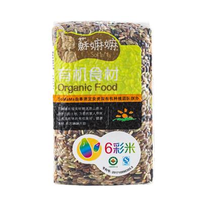 苏嫲嫲有机六彩米发芽胚芽米糙米
