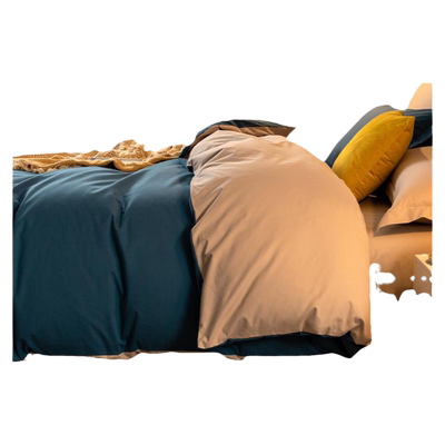 200支纯棉被套单件加厚磨毛