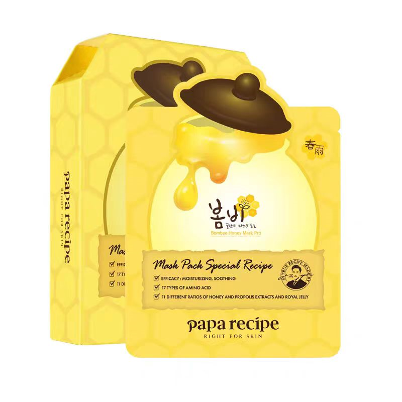 paparecipe/春雨蜂蜜面膜补水