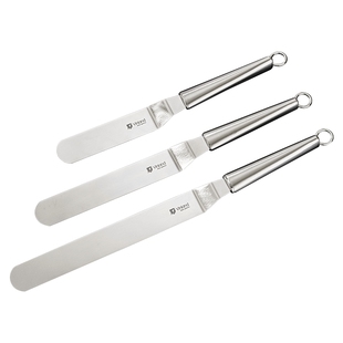 英国不锈钢蛋糕抹刀刮刀6寸8烘焙奶油抹面专用直角烘培工具10裱花