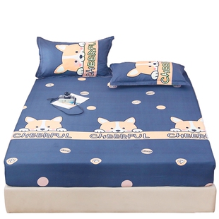 2025新款四季通用床笠罩单件非纯棉全棉防尘隔脏床套罩床垫保护罩