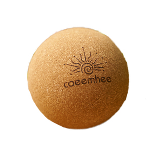 卡益软木筋膜球足脚底按摩穴位肌肉放松肩颈椎健身瑜伽手握花生球