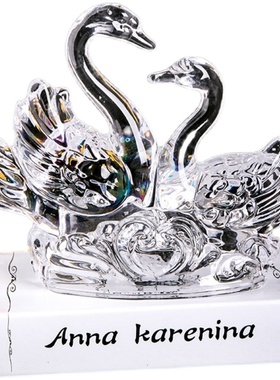 水晶玻璃摆件北欧通用