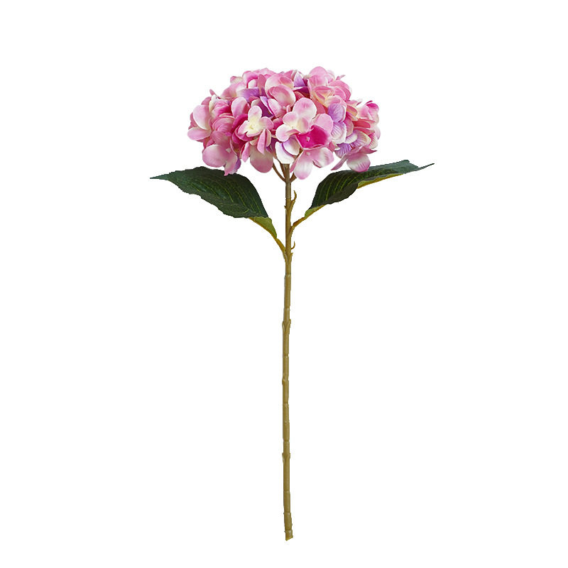 粉色绣球仿真花客厅餐桌摆件