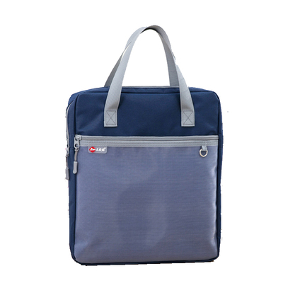 文件包手提袋女士高级感学生拎书袋补习包大容量帆布商务公文袋男款通勤公文包档案辅导班补课包定制印logo