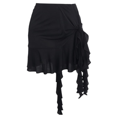 MAKEIF设计师品牌系带飘带短裙