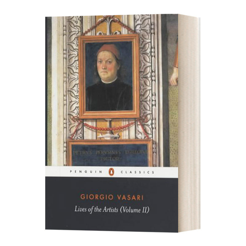 意大利艺苑名人传 第二卷 英文原版 Lives Of The Artists 黑经典 英文版 进口英语原版书籍