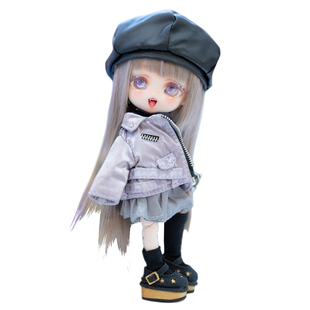 Piccodo现货 原创正版喵豆兔豆 可动人偶素头娃头12分1:12bjd