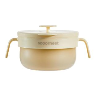 科巢PPSU宝宝辅食碗注水保温婴幼儿专用米粉吃饭恒温吸盘儿童餐具