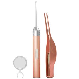 发光耳勺专用替换头【耳勺头2个】金色是螺旋式，绿色是直插式