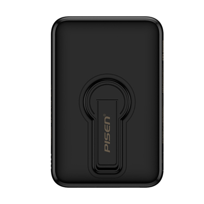 品胜磁吸无线充带支架充电宝