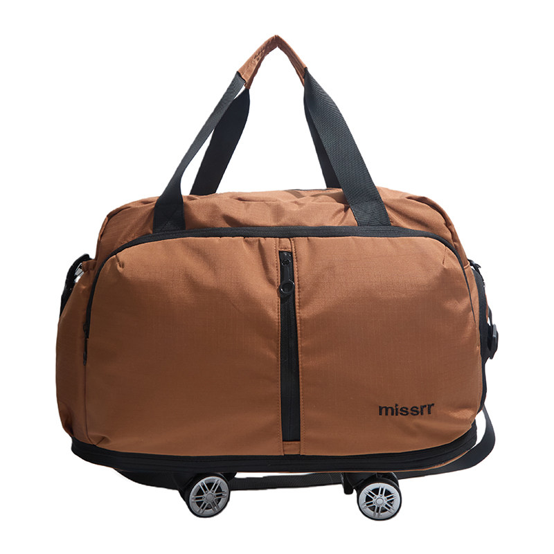 旅行包大容量万向轮出差待产登机收纳包防水旅游出行可扩展行李包