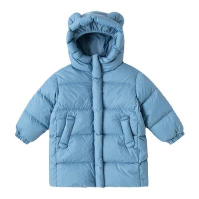 【三防科技】嘟嘟家儿童羽绒服中长款宝宝冬季外套男女童冬装加厚