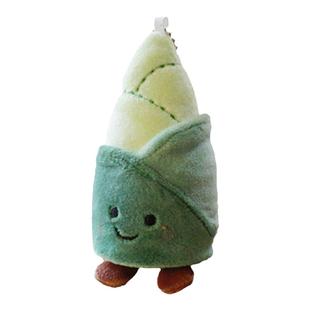 蔬菜白菜西兰花玉米竹笋挂件潮萌可爱创意学生情侣书包包车钥匙扣