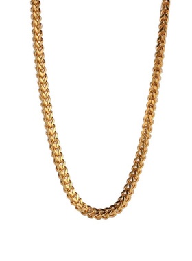 欧美正反面钛钢街舞嘻哈百搭项链