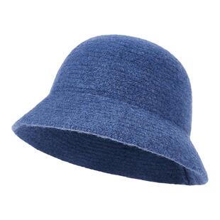 恒源祥100%绵羊毛贝蕾帽女式2026新款秋冬季针织毛线帽子保暖圆顶