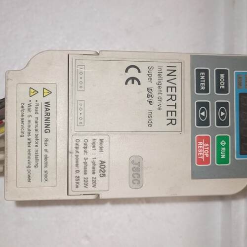【询价】精研JSCC变频器A025，0.25kw，220V，功能没问适用
