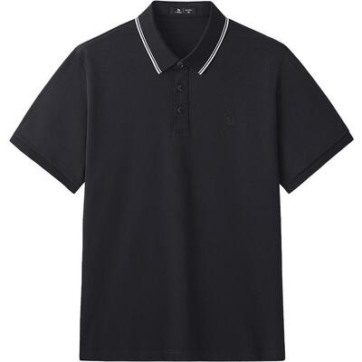 骆驼短袖透气男装polo